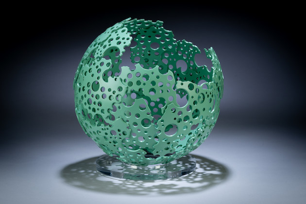 Verdigris Shadow Sphere