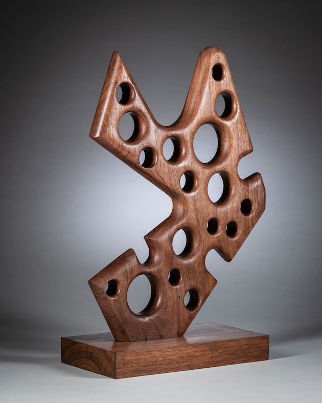 Aeolian form in Walnut 2020