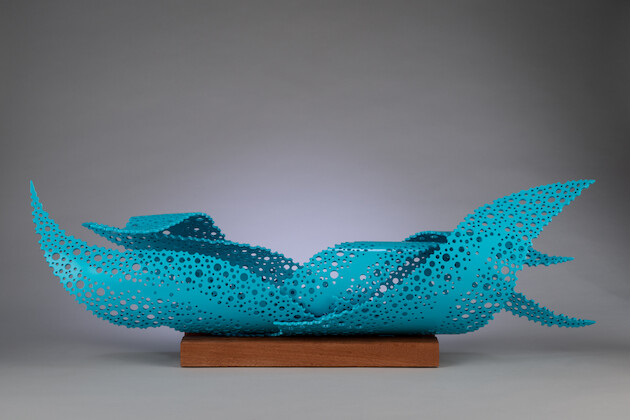 Turquoise Orchis - Pedestal Orientation