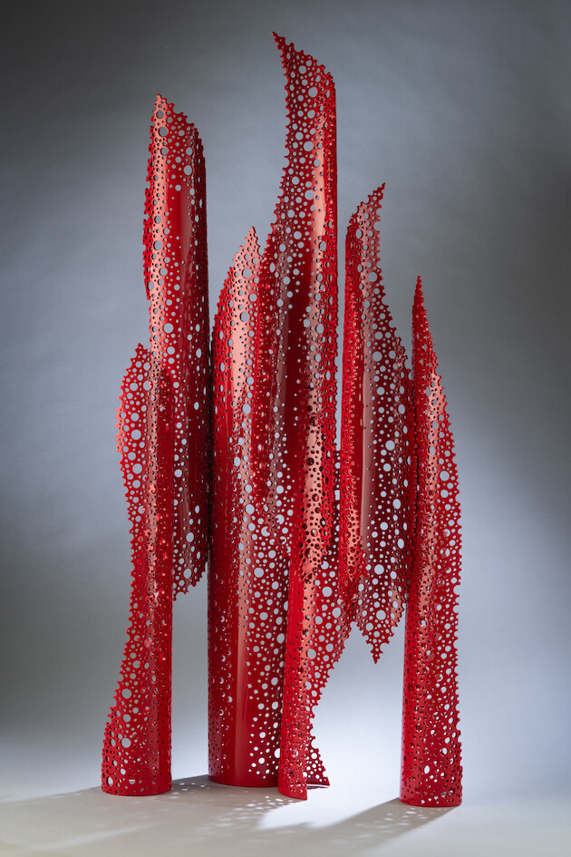 Peralta Canyon in Red