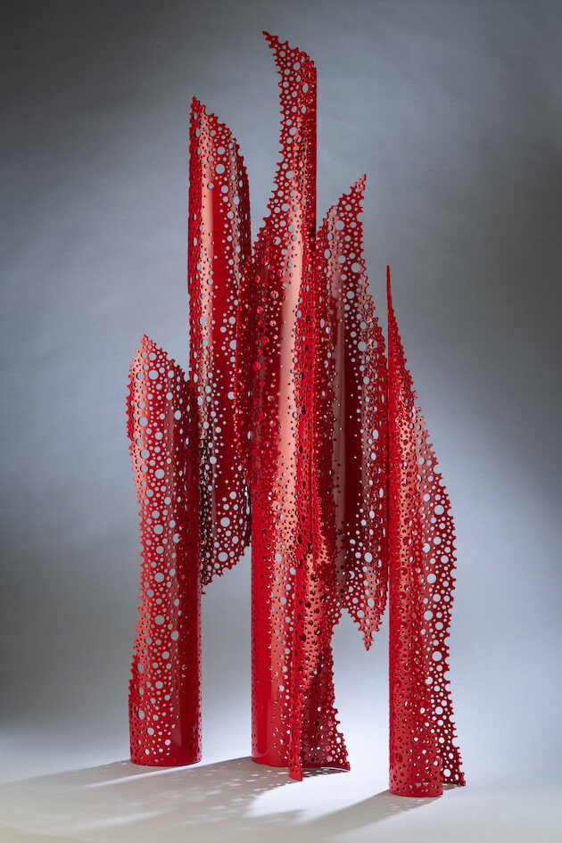 Peralta Canyon in Red