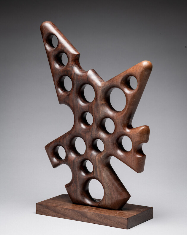 Lydian Form in Walnut