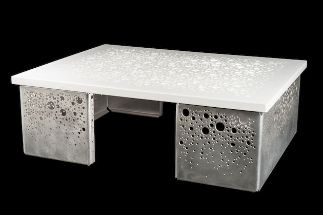 White Square Coffee Table