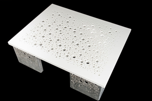 White Square Coffee Table